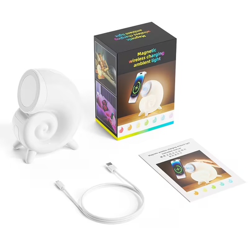 3-in-1 Snail Shell Magnetic Wireless Charger