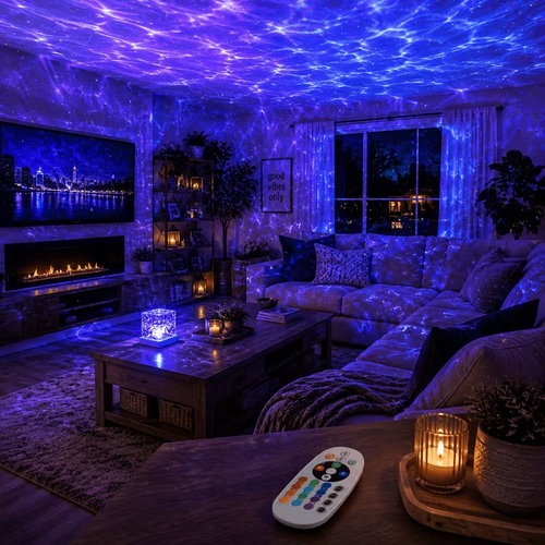 16-color Water Ripple Ambient Night Light