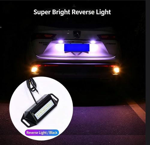 Universal Super‑Bright LED Auxiliary Reverse Light, Flash Brake Warning Lamp for Car Modification
