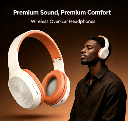 🎶 Enjoy Great Sound Anywhere! Wireless Over-Ear Bluetooth Headphones ✅ Long Battery & Super Comfortable