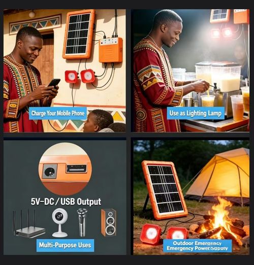 Solar Energy Kit | Portable Home Lighting System