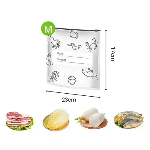 🥦Reusable Aluminum Foil Sealable Storage Bags sales