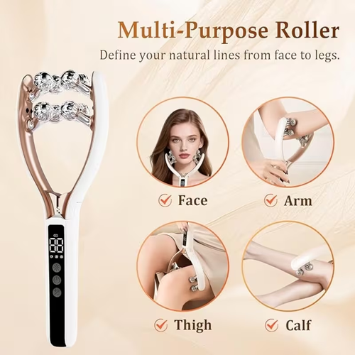 ✨EMS Facial Massager | LCD Skin Lifting & Contouring Device