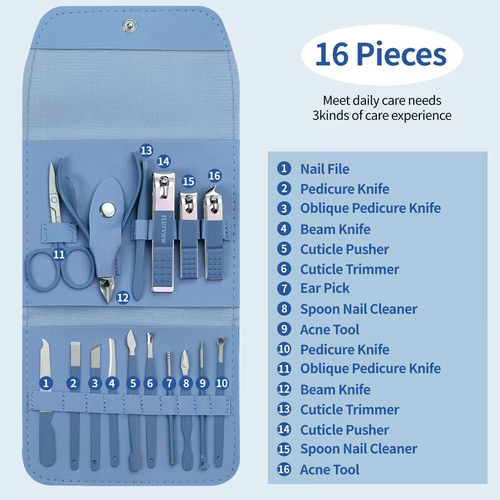Stainless Steel Modern Style of Nail Clippers Suit