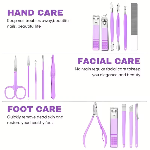 Stainless Steel Modern Style of Nail Clippers Suit