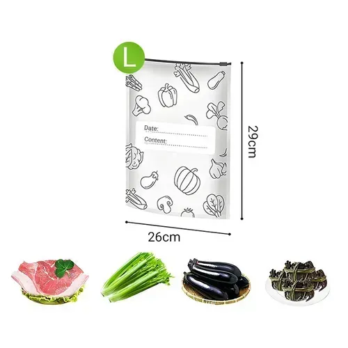 🥦Reusable Aluminum Foil Sealable Storage Bags sales