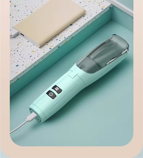 Baby Hair Clippers, Electric Shavers, Youth Hair Trimmers, Quiet Home Hair Clippers with Automatic Suction, Ceramic Blades, Portable USB Rechargeable, Easy Styling And Smooth Cutting,