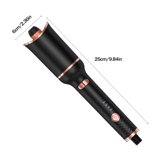 Self-Rotating Curling Iron