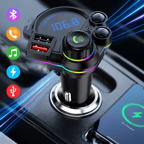 Car MP3 FMtransmitter player with Bluetooth V5.3
