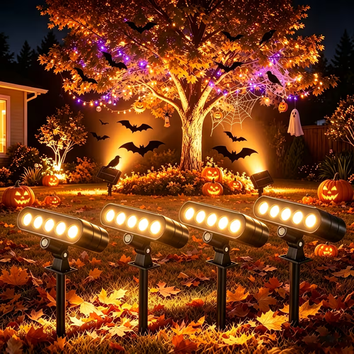 Solar-powered Outdoor Courtyard Lights