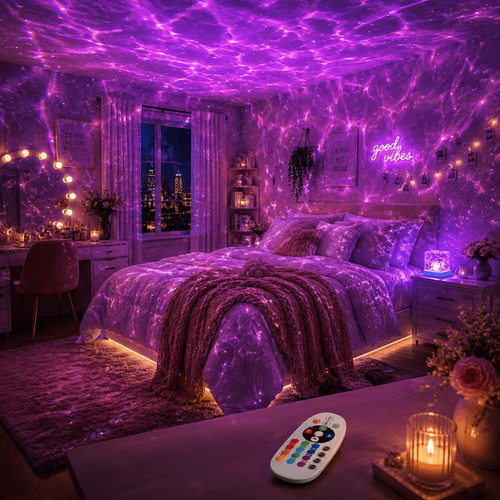 16-color Water Ripple Ambient Night Light