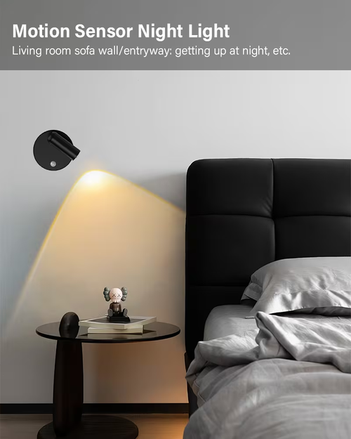 ✨No‑Wire Smart Rotatable Spotlight🔋（