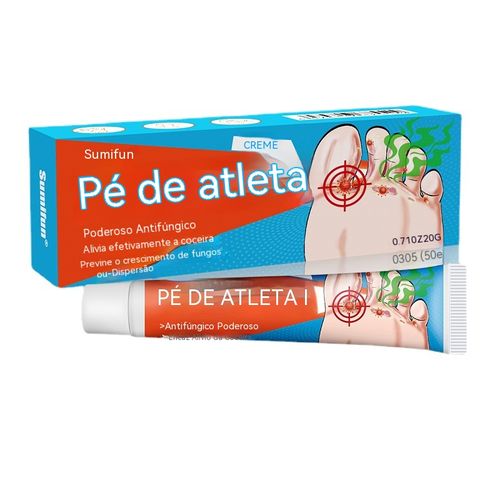 Creme antifúngico, alivia coceira, descamação e pés ressecados！