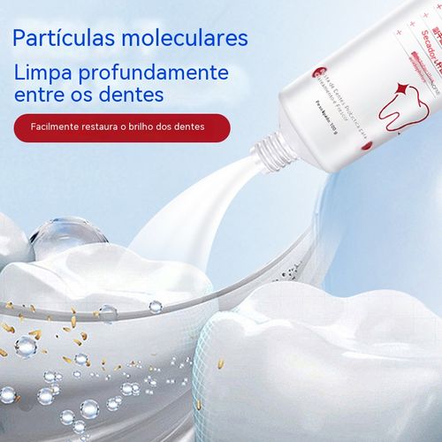 Creme Dental Limpeza Completa, Branqueamento e Refrescante Bucal