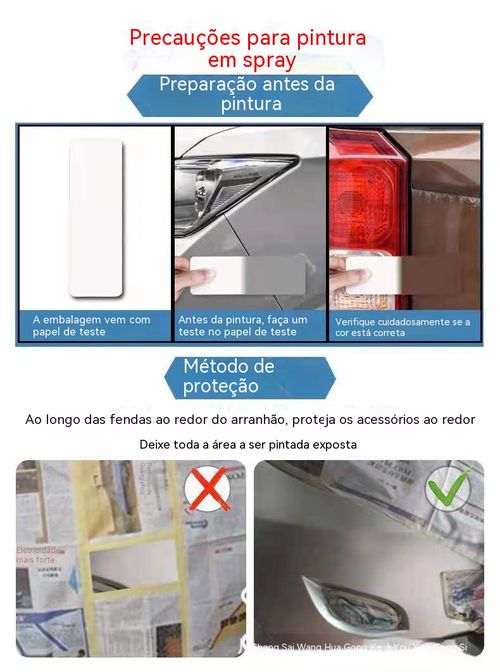 Reparo de Arranhões com Spray Automotivo, Economize na Concessionária