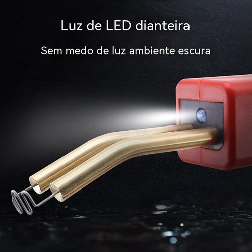 Pistola de Solda por Fusão Reparo de Para-choque Automotivo, Repara Rachaduras em Plástico