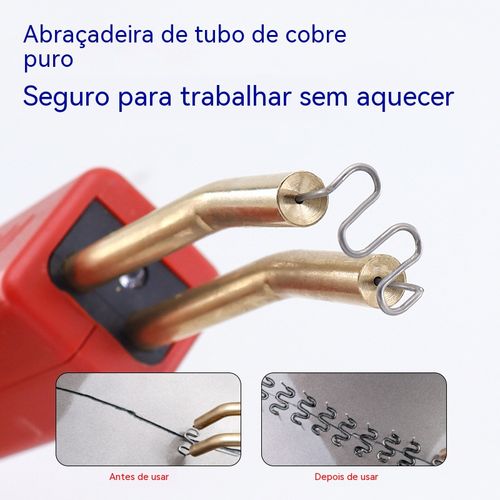 Pistola de Solda por Fusão Reparo de Para-choque Automotivo, Repara Rachaduras em Plástico