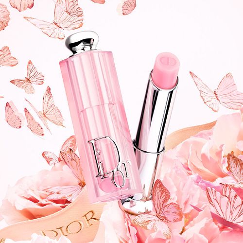 Bálsamo Labial Colorante Dior, hidratação intensa, cor labial natural, tom 004