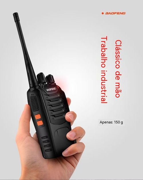 Rádio Comunicador Portátil Sem Fio para Exterior