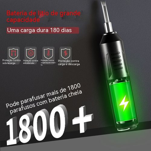 Parafusadeira Sem Fio Multiuso Ideal para montagem e reparos em casa