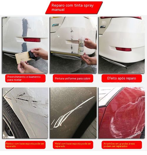 Reparo de Arranhões com Spray Automotivo, Economize na Concessionária