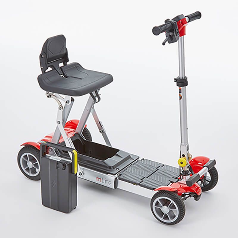 Motion Health MLite Plus Ultra-Lite Portable Travel Scooter with Lithium Battery