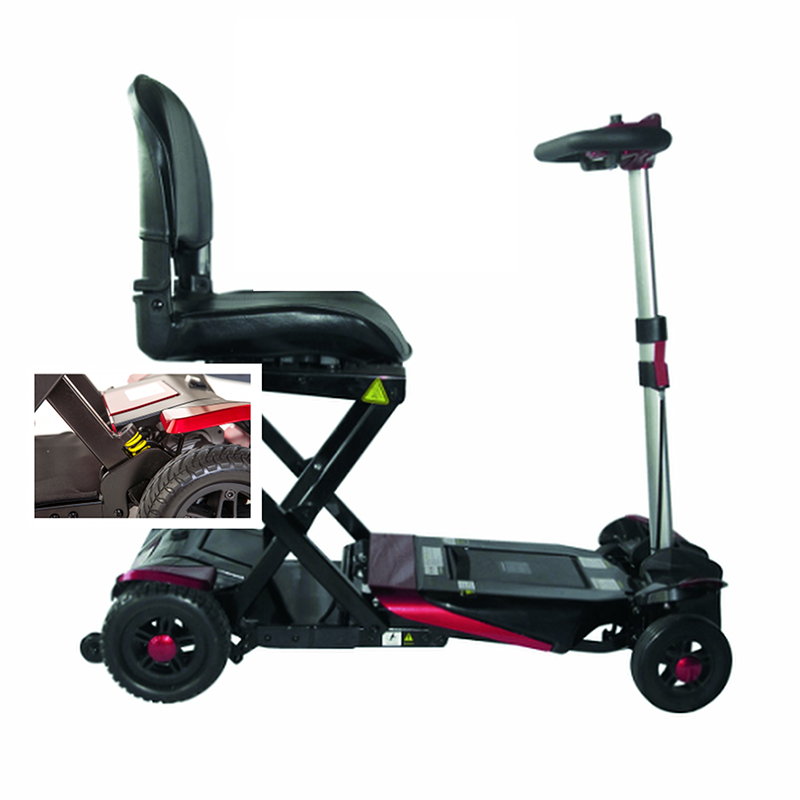 New Mway Superlite Auto Folding Mobility Scooter With Suspension