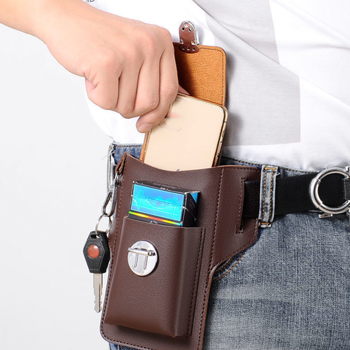 Multi-purpose Phone Bags Outdoor Mountaineering Waist Pouch for Cell Phone Travel Mobile Phone Bag for Man