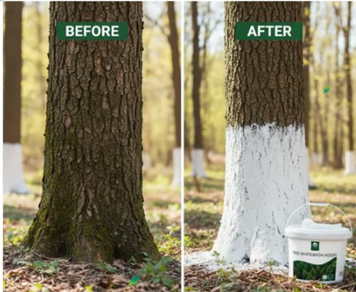 Long-Lasting Tree Whitewash Agent