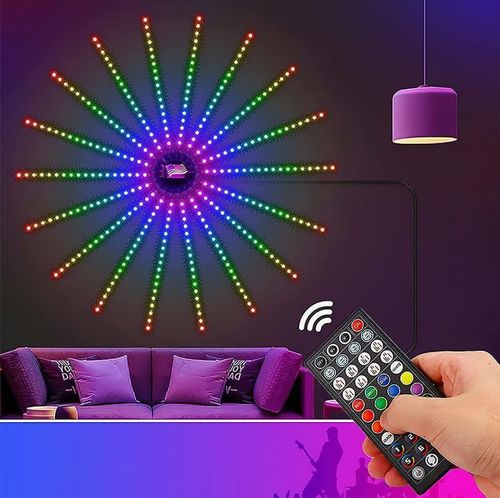 LED fireworks lights