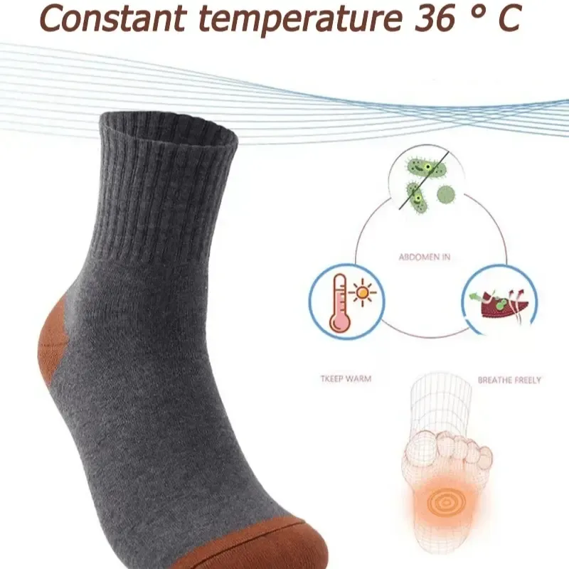 20 Pairs of Men'S Trendy Breathable Crew Socks