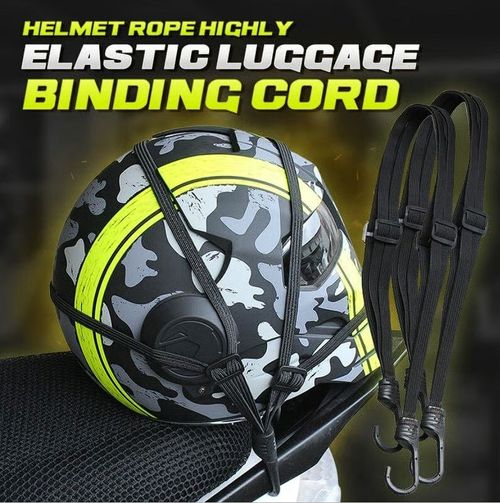Helmet Rope Highly Elastic Luggage Binding Cord 5pcs