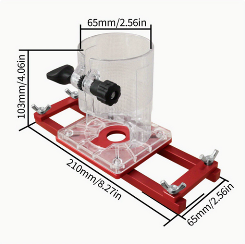 2 in 1 Invisible Fastener Slotting Bracket