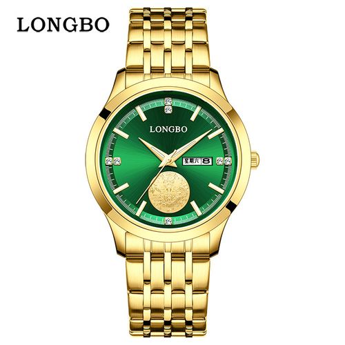 Afrleon LONGBO Luxury Swiss Automatic Gold Watch