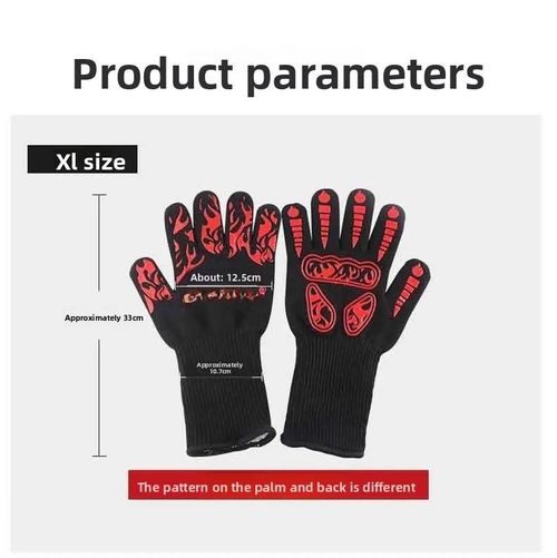 Silicone Gloves Resistant to High Temperatures