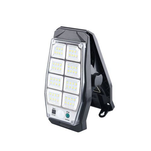 8-grid LED Solar clip light with motion sensor