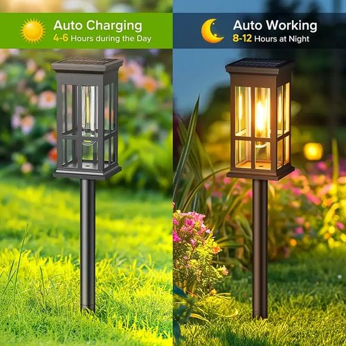 Solar Lights Outdoor(2pcs)