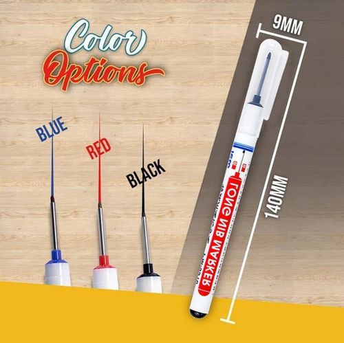 10pcs Long Head Deep Hole Marker