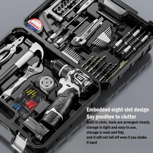 Gift Tool Box Portable Car Tool Kit Daily Maintenance Hardware Combination Household Tool Set