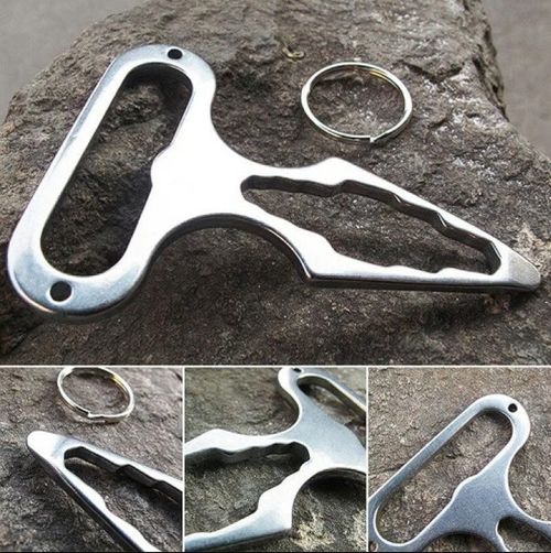 🔥Outdoor Multifunctional Keychain 5pcs