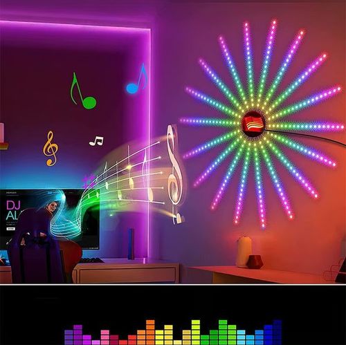 LED fireworks lights