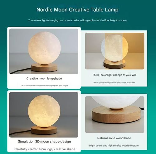 ✨Multi-Functional Moon Lamp