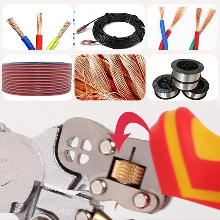 Versatile cutting pliers with electrical measurement