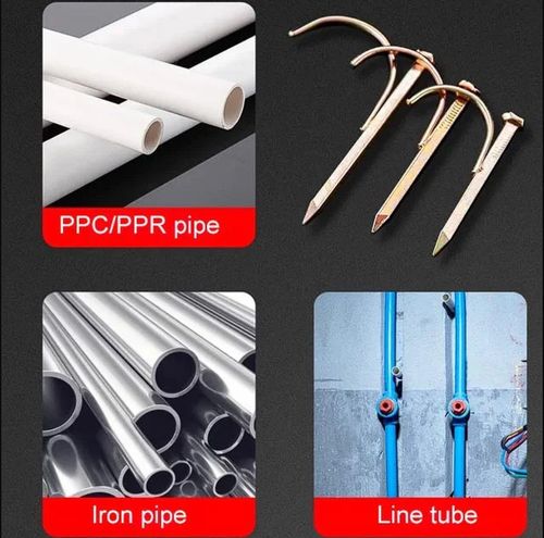 380pcs Water Pipe Fixing Hook Nail