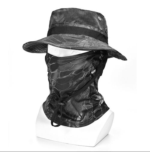 Outdoor Wide Brim Sun Hat with Removable Flap