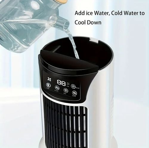 Portable mini water cooling fan