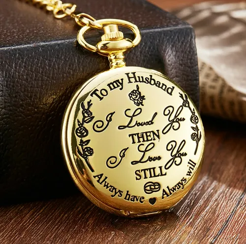 Engraved Pocket Watch