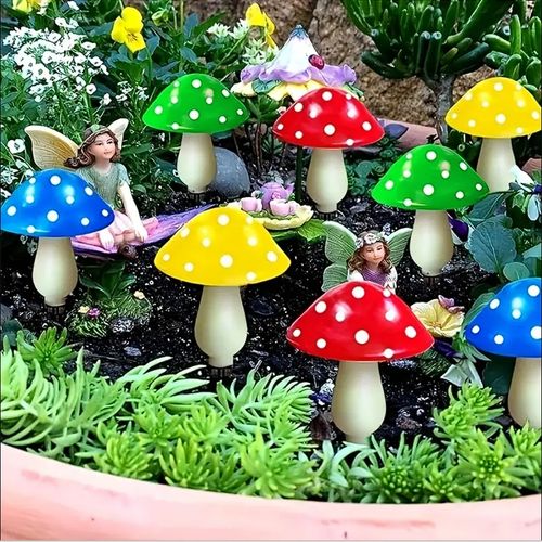 Upgraded Solar Mushroom Lawn Light