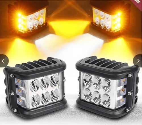 Car Dual Sides LED Dual Color Light