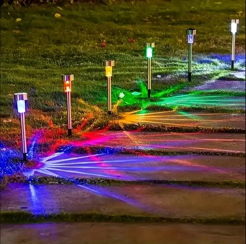 10pcs Outdoor Solar Landscape Lawn Lights